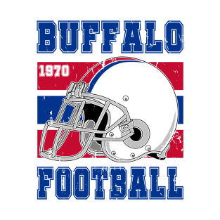 Buffalo Retro Football T-Shirt