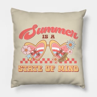 Summer is a state of mind Pillow