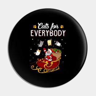 Cats For Everybody Cat Ugly Pin