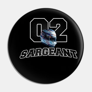Logan Sargeant 02 Helmet Pin