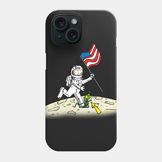 Stupid Is - One Small Step Phone Case by EJTees