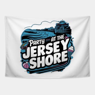 Party at the Jersey Shore Tapestry