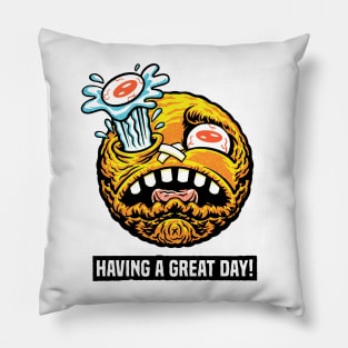 Having a great day! Pillow