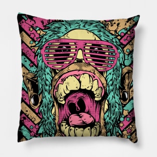 monkey popstar Pillow