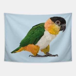 black headed caique Tapestry