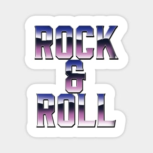 Rock & Roll 1980s Magnet