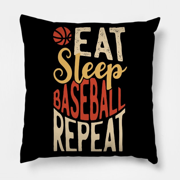 Baseball Pillow by Tesszero