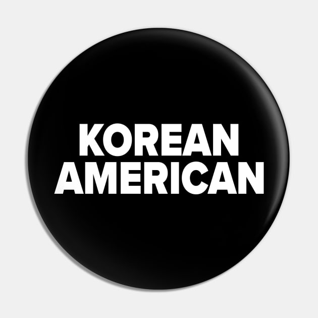 Korean American Pin by ProjectX23Red