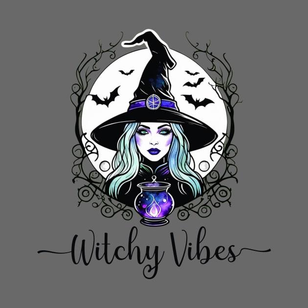 Witchy vibes brew halloween potion by Edgi