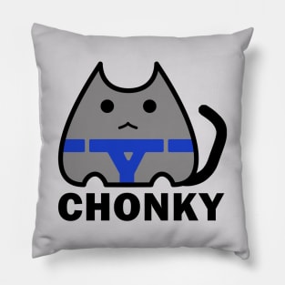 Cinderblok Chonky Cat Meme Chonk Pillow