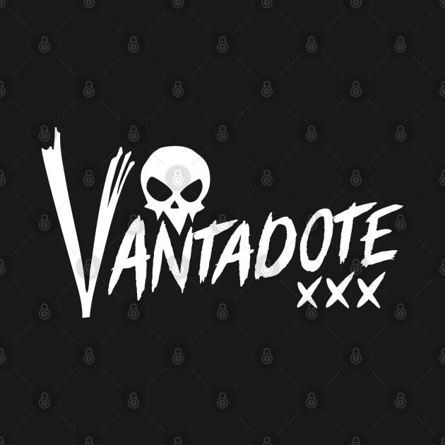 Vantadote XXX Punk Rock Skater Skull Logo by vantadote