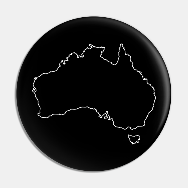 Australia map Australia Pin TeePublic