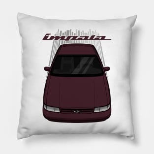 Chevrolet Impala SS 1994 - 1996 - dark cherry red Pillow