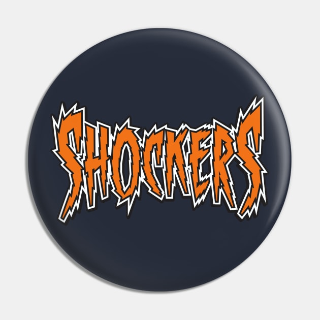 Shockers Sports Logo Pin by DavesTees