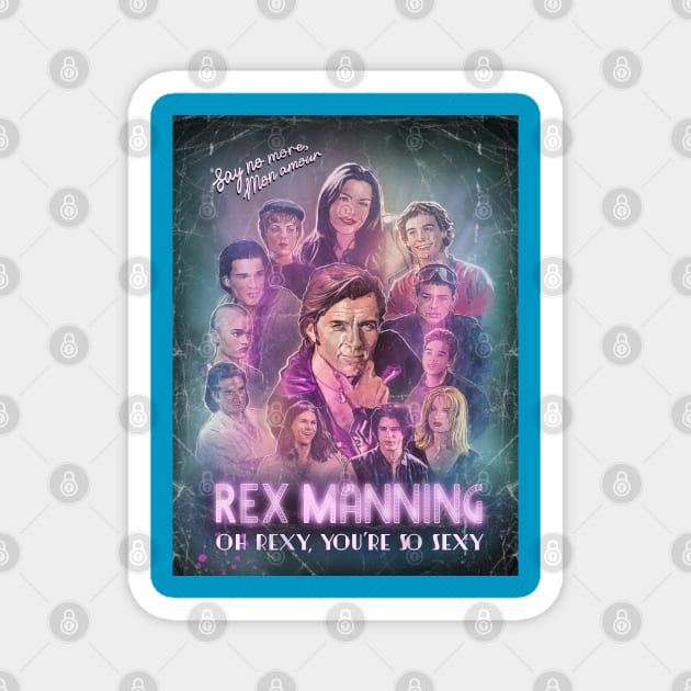 It’s Rex Manning Day! Magnet by Elizachadwickart 