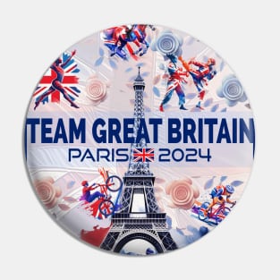 Team Great Britain - Paris 2024 Pin