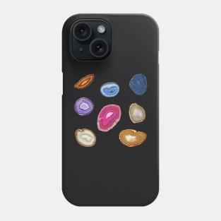 Agate Slices Sticker and Magnet Pack Phone Case