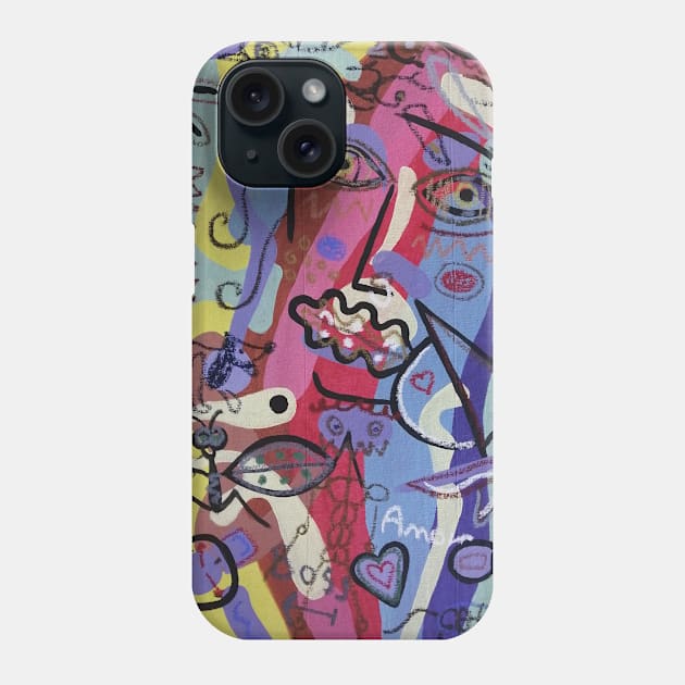 Portrait of glorious Phone Case by HanDraw