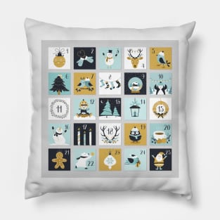 Christmas Calendar Pillow