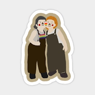 LGBTQ couple Magnet