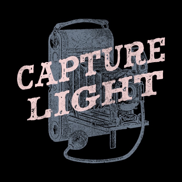 Photography Capture Light Vintage Camera by Foxxy Merch