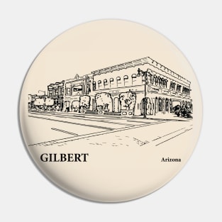 Gilbert - Arizona Pin