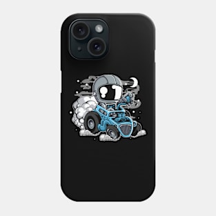 Astronaut Driver - Funny Racecar Owner Motorsports Fanatic Phone Case