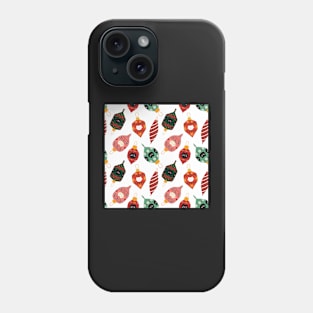 Christmas Cat Ornaments Phone Case