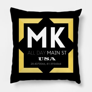 MK All Day Main St USA- Yellow Pillow