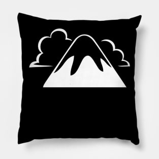 Mountain forest Pillow