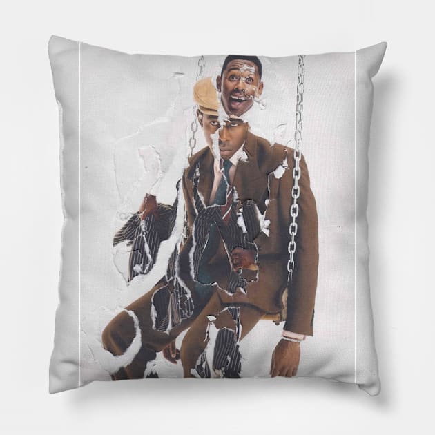 Tyler The Creator Pillow by stellarcollages