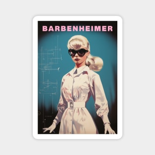 Barbie x Oppenheimer 2023 | BARBENHEIMER Magnet