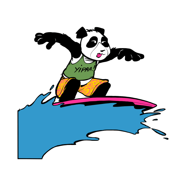 Panda Surf by TomiAx