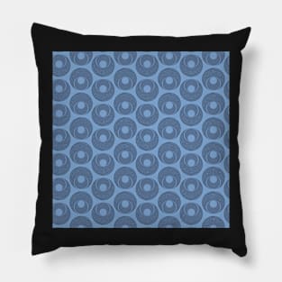 Retro vintage design pattern 60s 70s Pillow