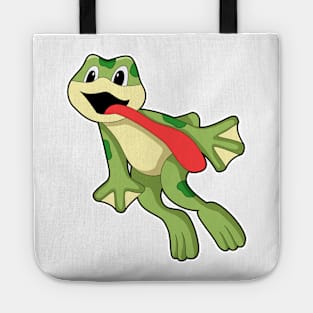 Frog with Tongue out Tote