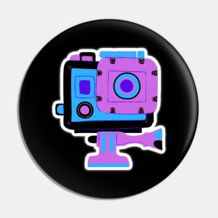 Movie camera - film cinema Pin