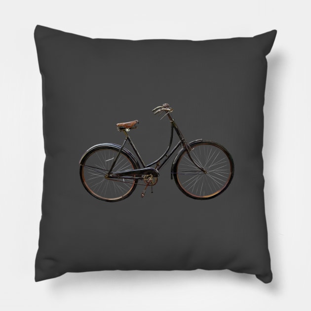 Fahrrad retro Pillow by sibosssr