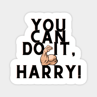 You can do it, Harry Magnet