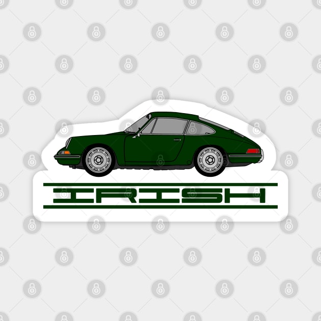 Irish (Green) Pride - Porsche 911 Magnet by NeuLivery