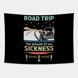 Retro Road trip the answer to all sickness 04 Tapestry