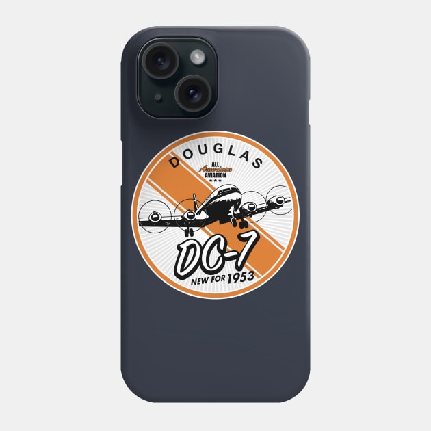 Douglas DC-7 Phone Case by Tailgunnerstudios