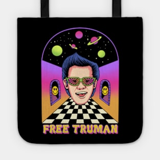 Free Truman In Space Galaxy Tote