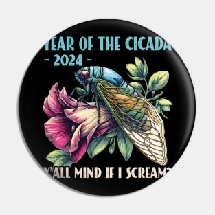 Cicadas Brood Invasion Year Of The Cicada 2024 Cicada Lover Pin