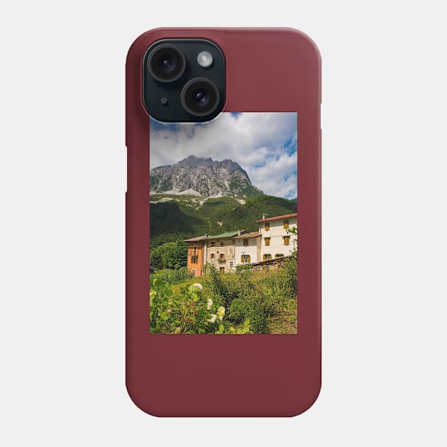 Dordolla Village in North East Italy Phone Case by jojobob