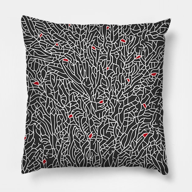 Tree of Life Pillow by runcatrun