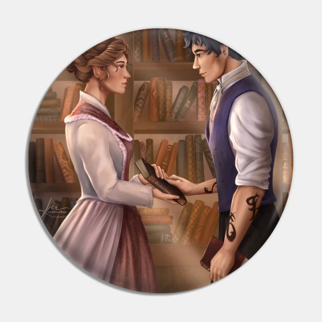 Will & Tessa Pin by Arts of Kae