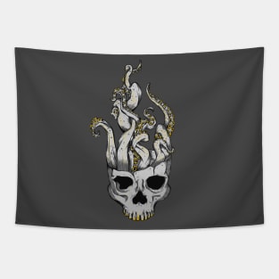 Skull crown Tapestry