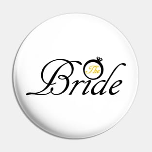 The Bride Wedding Accessories Pin