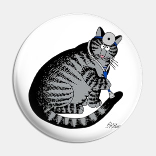 B kliban cat- doctor cat Pin