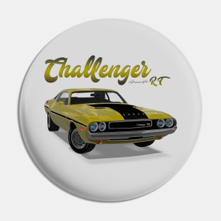 Challenger RT yellow front Pin